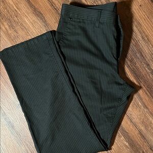 Men's Express Black Pinstripe Pants